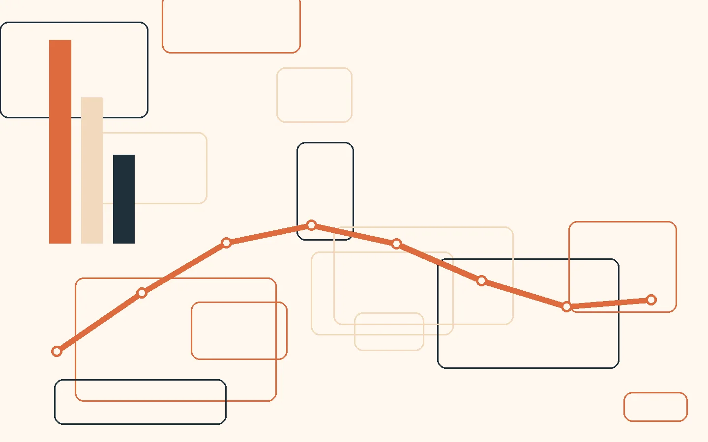 Abstract editorial illustration for When a digital banking feature changes the consumer risk